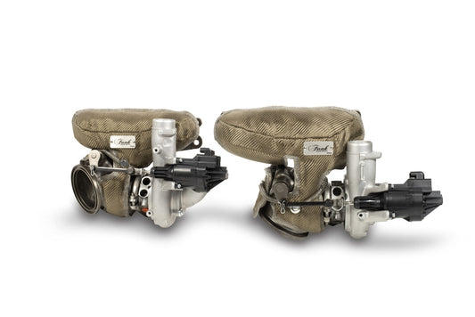 FUNK BMW S55 Turbo & Manifold Blanket (Pair) | Titanium