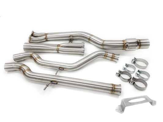 ARM BMW S55 MIDPIPE UPGRADE - 3.5" RESONATED